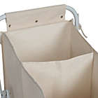 Alternate image 4 for Honey-Can-Do&reg; Triple Polycotton Collapsible Accordion Sorter in Natural