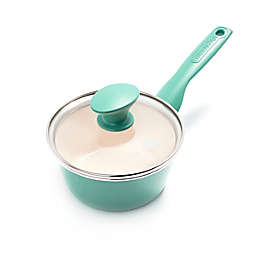 GreenPan™ Rio Ceramic Nonstick 1 qt. Covered Saucepan in Turquoise