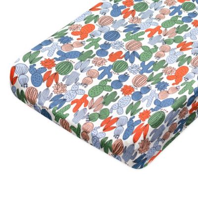 Honest Baby Organic Cotton Changing Pad Cover - Cactus