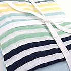 Alternate image 2 for The Honest Company&reg; 2-Pack Stripe Organic Cotton Swaddle Blankets in Rainbow