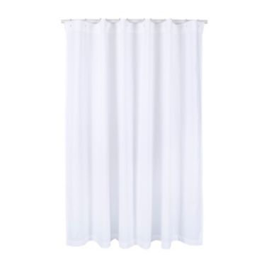 Everhome&trade; Sullivan 72-Inch x 72-Inch Shower Curtain in Bright White. View a larger version of this product image.