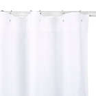 Alternate image 4 for Everhome&trade; Sullivan 72-Inch x 72-Inch Shower Curtain in Bright White
