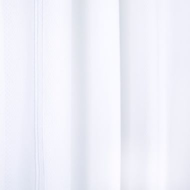 Everhome&trade; Sullivan 72-Inch x 72-Inch Shower Curtain in Bright White. View a larger version of this product image.