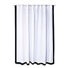 Alternate image 3 for Everhome&trade; Emory 72-Inch x 72-Inch Standard Shower Curtain in Navy/White