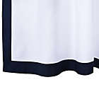 Alternate image 1 for Everhome&trade; Emory 72-Inch x 72-Inch Standard Shower Curtain in Navy/White