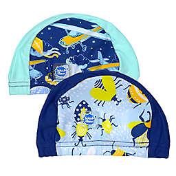 Splash About 2-Pack Up in the Air & Bugs Life Swim Hats in Blue