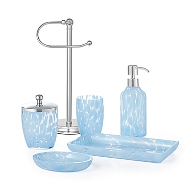 Everhome&trade; Coastal Dalmation Bath Accessory Collection. View a larger version of this product image.