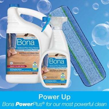 Bona PowerPlus&reg; Hardwood Floor Deep Cleaner Spray 36 oz.. View a larger version of this product image.