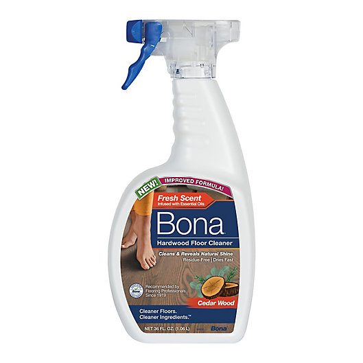 Alternate image 1 for Bona® 36 oz. Hardwood Floor Cleaner in Cedar Wood Scent