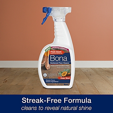 Bona&reg; 36 oz. Hardwood Floor Cleaner in Cedar Wood Scent. View a larger version of this product image.