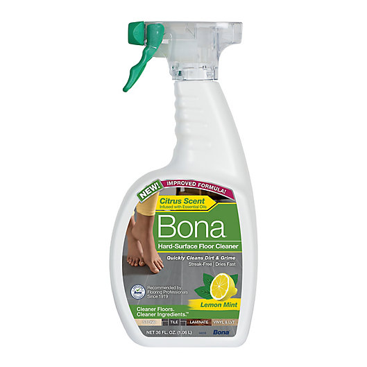 Alternate image 1 for Bona® 36 oz. Hard-Surface Floor Cleaner in Lemon Mint Scent