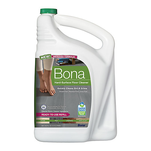 Alternate image 1 for Bona® Hard-Surface Floor Cleaner Refill 160 oz.