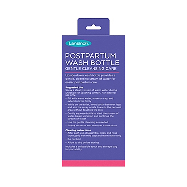 Lansinoh&reg; 12.2 oz. Peri Wash Bottle for Postpartum Care. View a larger version of this product image.