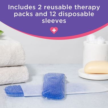 Lansinoh&reg; 4-Piece Postpartum Essentials Recovery Bundle. View a larger version of this product image.