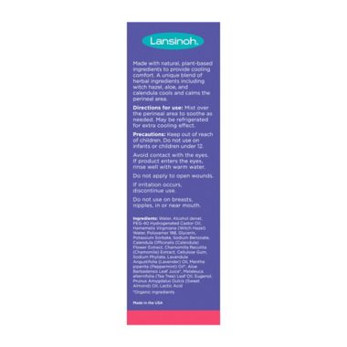 Lansinoh&reg; 3.5 oz. Herbal Postpartum Spray. View a larger version of this product image.