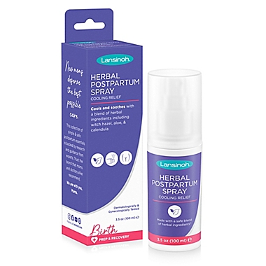 Lansinoh&reg; 3.5 oz. Herbal Postpartum Spray. View a larger version of this product image.