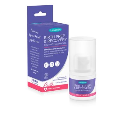 Lansinoh&reg; 1.7 oz. Birth Prep Organic Massage Oil. View a larger version of this product image.