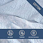 Alternate image 11 for Distressed Water Leaves Sky Full/Queen Quilt Set in Sky Blue