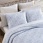 Alternate image 6 for Distressed Water Leaves Sky Full/Queen Quilt Set in Sky Blue