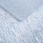 Alternate image 9 for Distressed Water Leaves Sky Full/Queen Quilt Set in Sky Blue