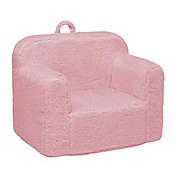 Delta Children&reg; Cozee Sherpa Kids Chair in Pink