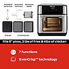 Alternate image 2 for Instant&trade; Vortex&trade; Plus 10 qt. 7-In-1 Air Fryer Oven in Stainless Steel/Black