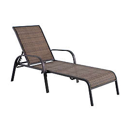 Bee & Willow™ Barrington Chaise Lounge in Brown