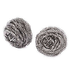 Simply Essential™ 2-Pack Stainless Steel Scourers
