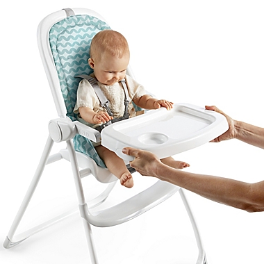 Ity by Ingenuity&trade; Yummity Yum Easy Folding High Chair in Green. View a larger version of this product image.