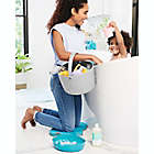 Alternate image 1 for SKIP*HOP&reg; Moby&reg; Stowaway Bath Toy Bucket in White