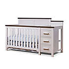 Alternate image 0 for Sorelle Farmhouse Convertible Crib and Changer in Chocolate/White