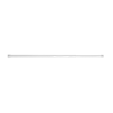 Adjustable 22 to 36-Inch Oval Spring Tension Curtain Rod in White. View a larger version of this product image.