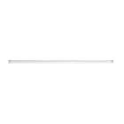 Alternate image 2 for Adjustable 36 to 60-Inch Oval Spring Tension Curtain Rod in White