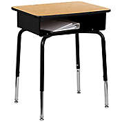 Flash Furniture&reg; Open-Front Adjustable-Height Student Desk