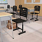 Alternate image 4 for Flash Furniture Adjustable Student Chair in Black