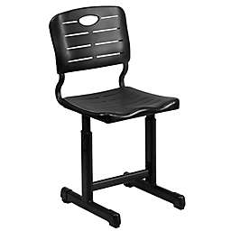 Flash Furniture Adjustable Student Chair in Black