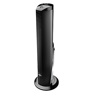Vornado&reg; 32-Inch 3-Speed Oscillating Tower Fan in Black. View a larger version of this product image.