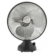 Vornado&reg; Swan S&trade; 14.8-Inch 3-Speed Vintage Oscillating Table Fan in Silver