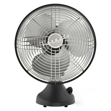 Vornado&reg; Swan S&trade; FA1-0060-06 14.8-Inch 3-Speed Vintage Oscillating Table Fan in Silver. View a larger version of this product image.