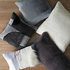 Alternate image 3 for UGG&reg; Crescent Square Throw Pillow in Charcoal