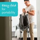 Alternate image 4 for The First Years&trade; First Dreams Portable Bassinet Baby Sleeper in Grey