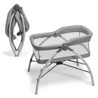Alternate image 1 for The First Years&trade; First Dreams Portable Bassinet Baby Sleeper in Grey