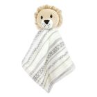Alternate image 1 for Hudson Baby&reg; Size 0-3M Lion Plush Sleep and Play Footie and Security Blanket/Toy in Grey