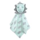 Alternate image 1 for Hudson Baby&reg; Size 0-3M Dino Plush Sleep and Play Footie and Security Blanket/Toy in Blue
