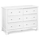 Alternate image 0 for DaVinci Kalani 6-Drawer Double Wide Dresser in White