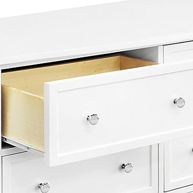 DaVinci Kalani 6-Drawer Double Wide Dresser in White. View a larger version of this product image.