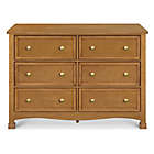 Alternate image 1 for DaVinci Kalani 6-Drawer Double Wide Dresser in Chestnut