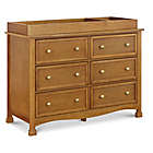 Alternate image 5 for DaVinci Kalani 6-Drawer Double Wide Dresser in Chestnut