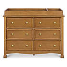Alternate image 6 for DaVinci Kalani 6-Drawer Double Wide Dresser in Chestnut