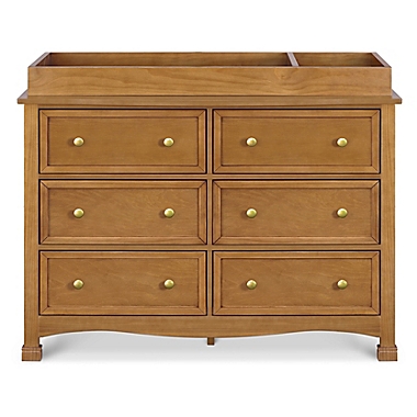DaVinci Kalani 6-Drawer Double Wide Dresser in Chestnut. View a larger version of this product image.